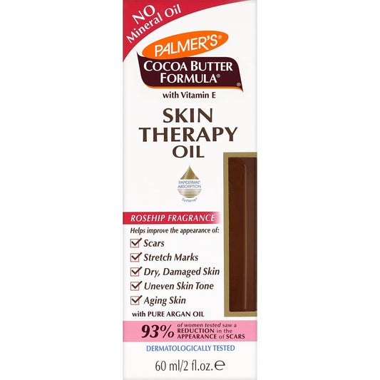 Palmer's Cocoa Butter Face Therapy Oil for Dark Spots & Ageing Skin, Rosehip Fragrance - 60ml