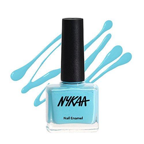 Nykaa Pastel Nail Enamel - Blue Lime Slush (Shade No.66) (9ml)