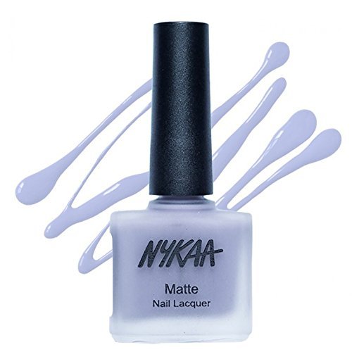 Nykaa Matte Nail Enamel - Blueberry Frosting (Shade No.16) (9 ml)