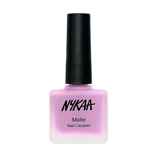 Nykaa Matte Nail Enamel - Lilac Scones (Shade No.130) (9 ml)