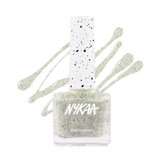 Nykaa Cookie Crumble Nail Enamel -Shade No 193 Frosted Lemon (9ml)