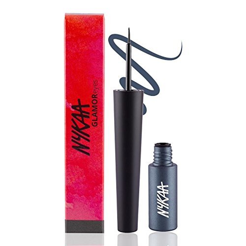 Nykaa GLAMOReyes Liquid Eyeliner - 01 Stormy Sky (5ml)