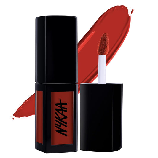 Nykaa Matte To Last! Liquid Lipstick, Matte Finish, 4.5ml - Guwa-Hottie 03