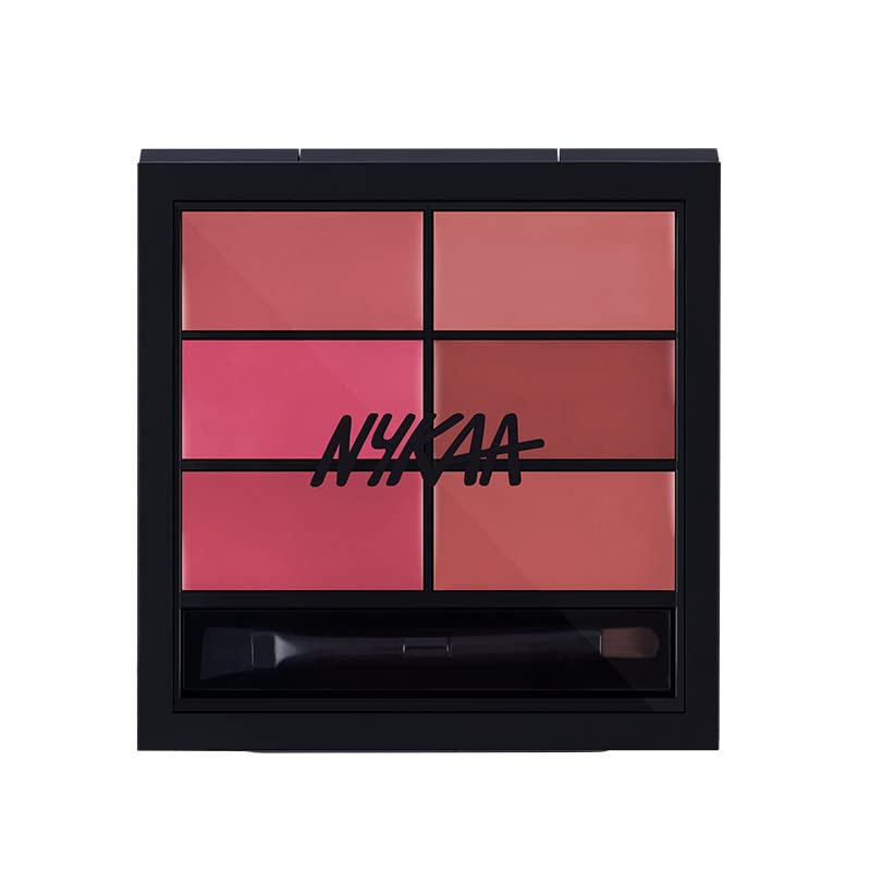 Nykaa Sealed with a Kiss Lip Palette, Matte Finish - Bare Crush 03