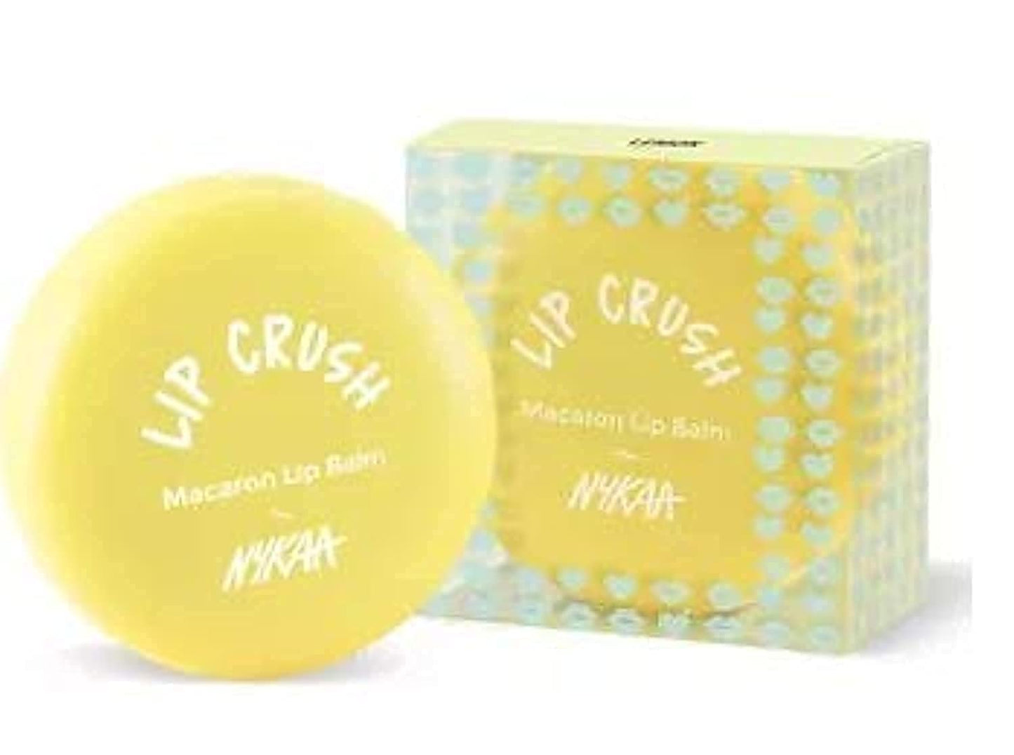 Nykaa Lip Crush Macaron Lip Balm-Lemon