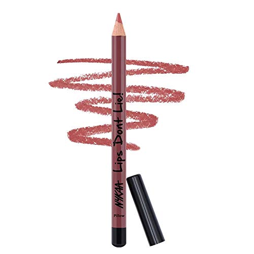 Nykaa Lips Don't Lie! Line and Fill Lip Liner, Matte Finish, 1.14g - Pillow Fight 02