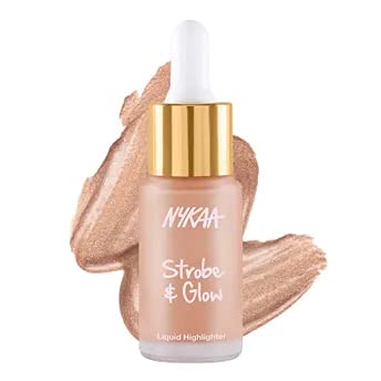 Nykaa Strobe & Glow Liquid Highlighter - Glazed Bronze(20ml)