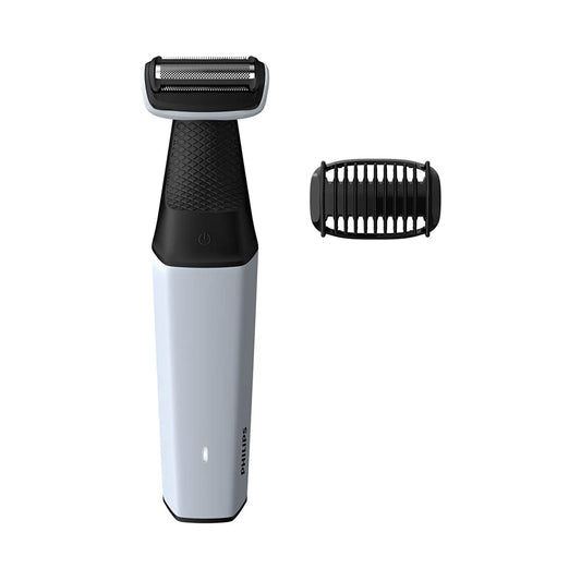 Philips Cordless Showerproof Body Groomer for Men with foil shaver, Safe for all body areas, Body Private Part Shaving -BG3005/15