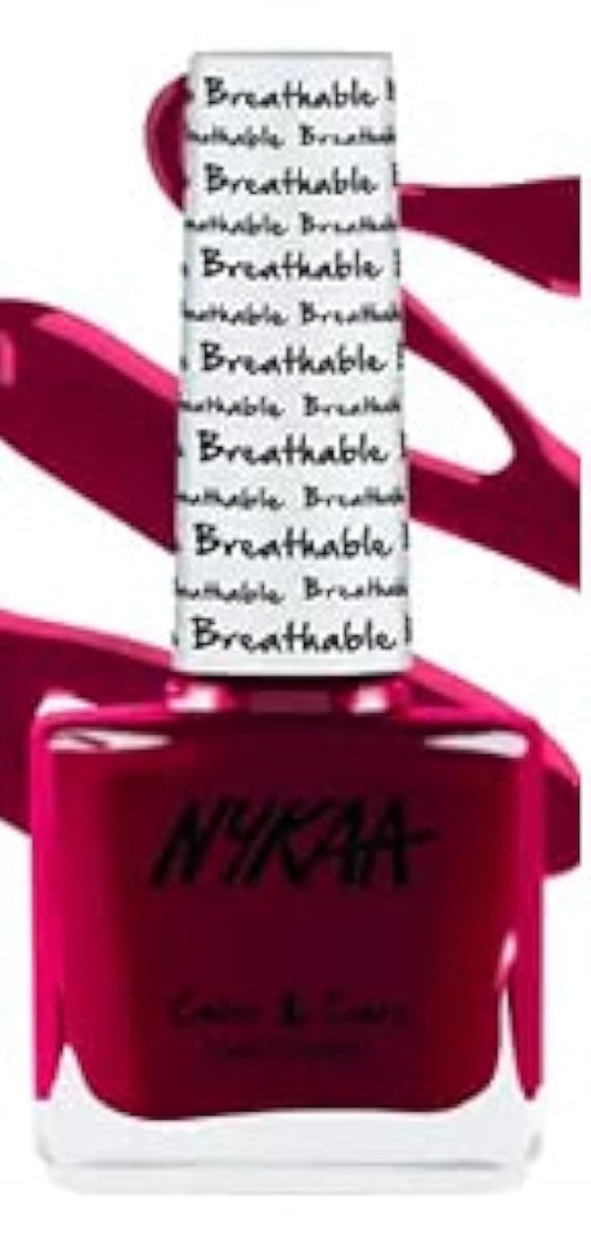 Nykaa Breathable Nail Enamel - Wine Unwind