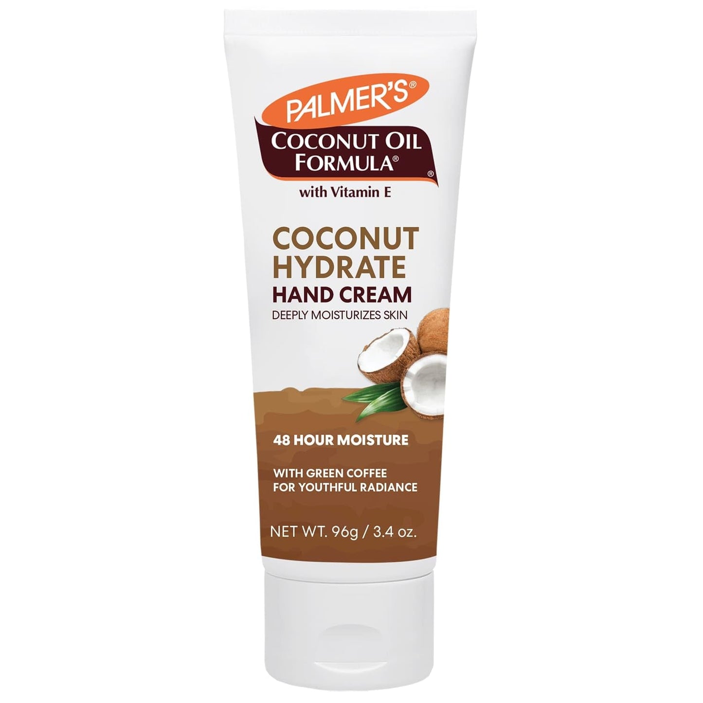 Palmer's Coconut Oil Hand Cream With Green Coffee Extract for Youthful Radiance - 96gm