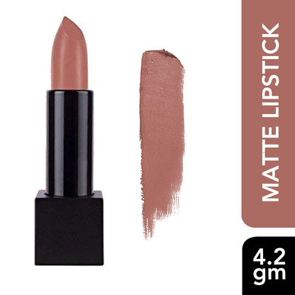 Nykaa So Matte Nude Lipstick Collection Praline Cookie 24M