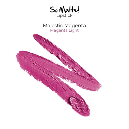 Nykaa So Matte Lipstick - Majestic Magenta 44 M (4.2gm)