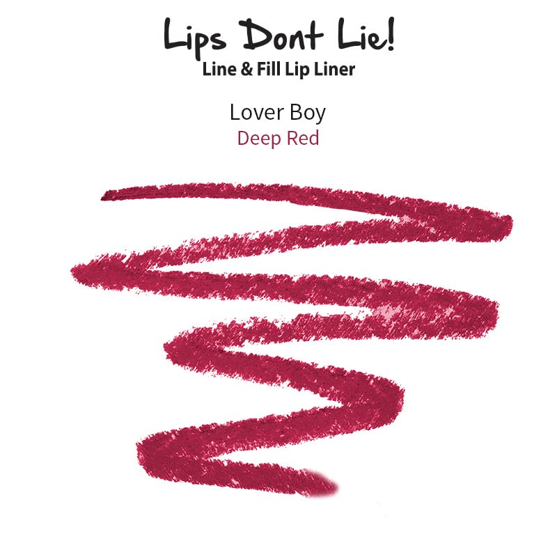 Nykaa Lips Dont Lie! Line and Fill Lip Liner, Matte Finish - LoverBoy 08