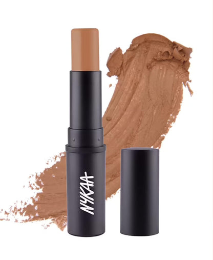 Nykaa Skin Genius Foundation Stick Matte 07 Toffee Chisel