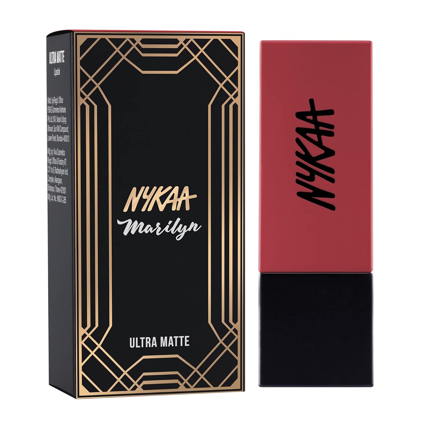 Nykaa Ultra Matte Lipstick, Matte Finish - Marilyn-10