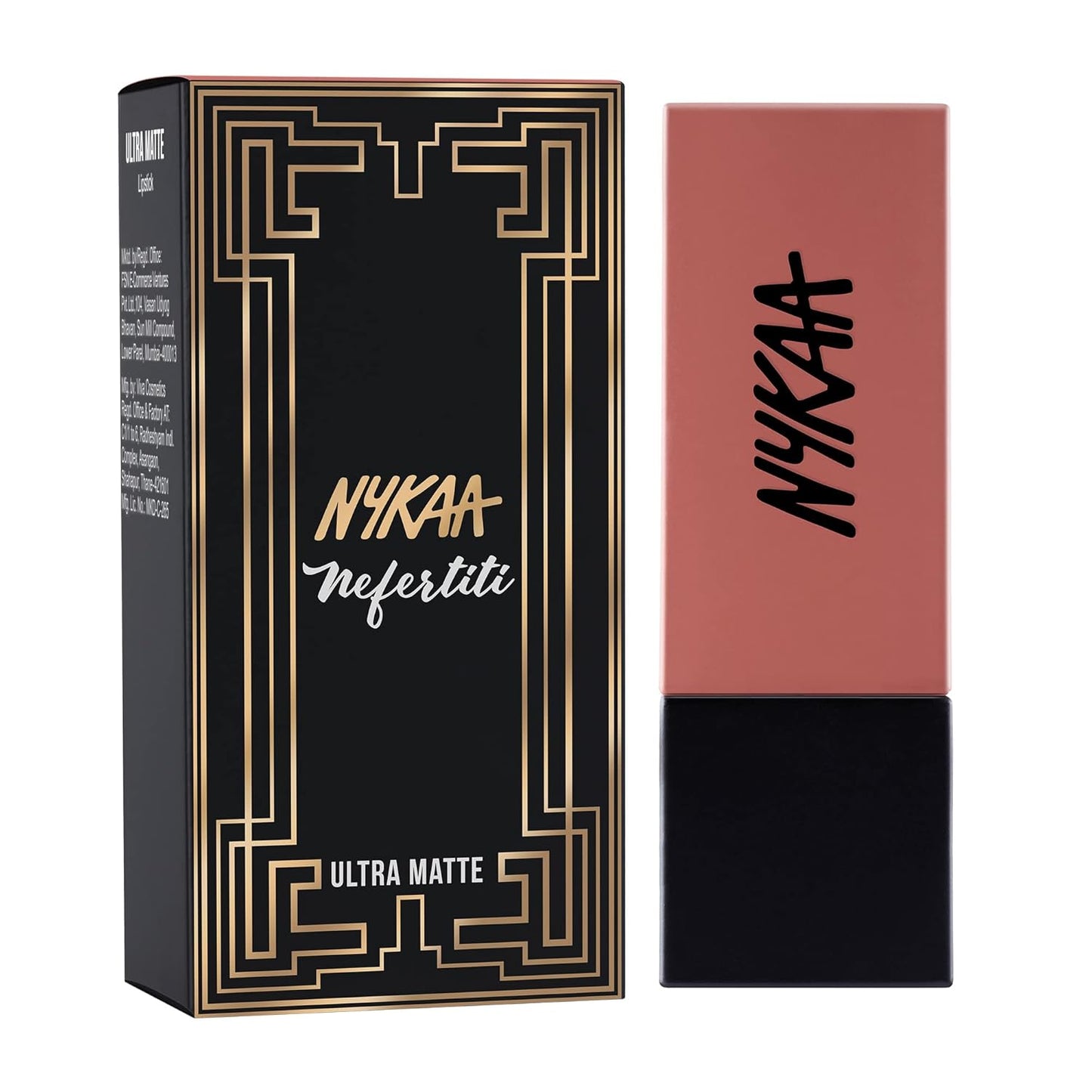 Nykaa Ultra Matte Lipstick, Matte Finish - Nefertiti-02