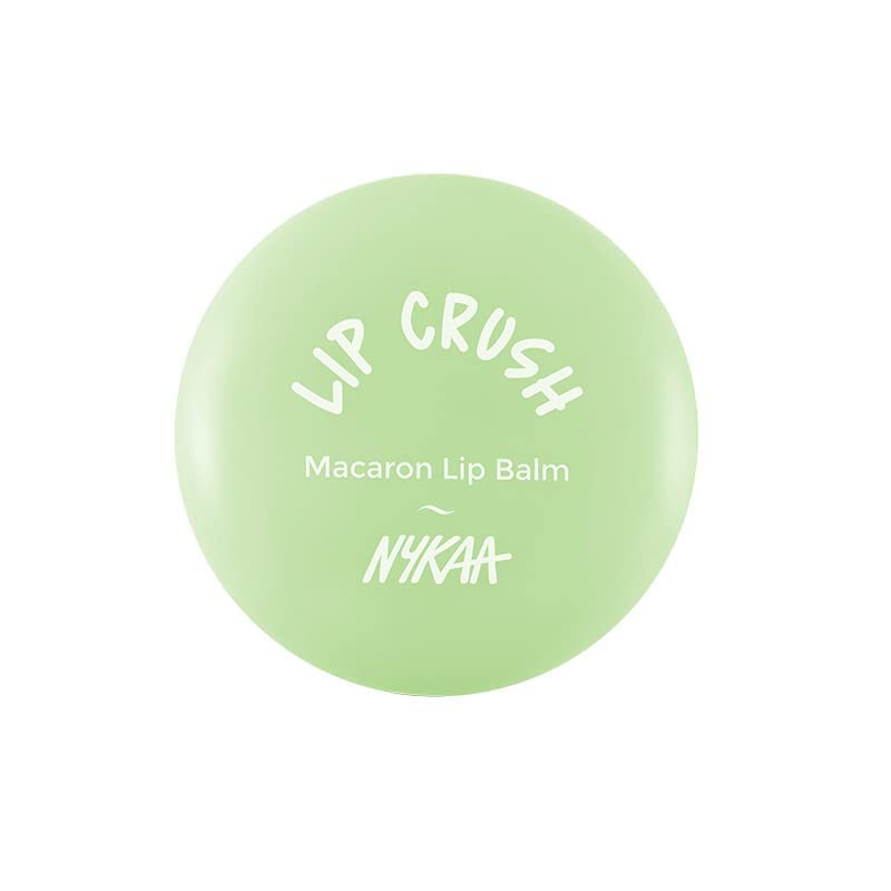 Nykaa Lip Crush Macaron Lip Balm (Greenapple)