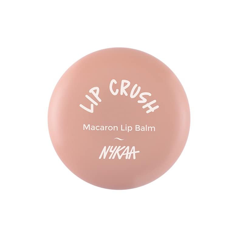 Nykaa Lip Crush Macaron Lip Balm - Chocolate Hazelnut (Pack Of 1)