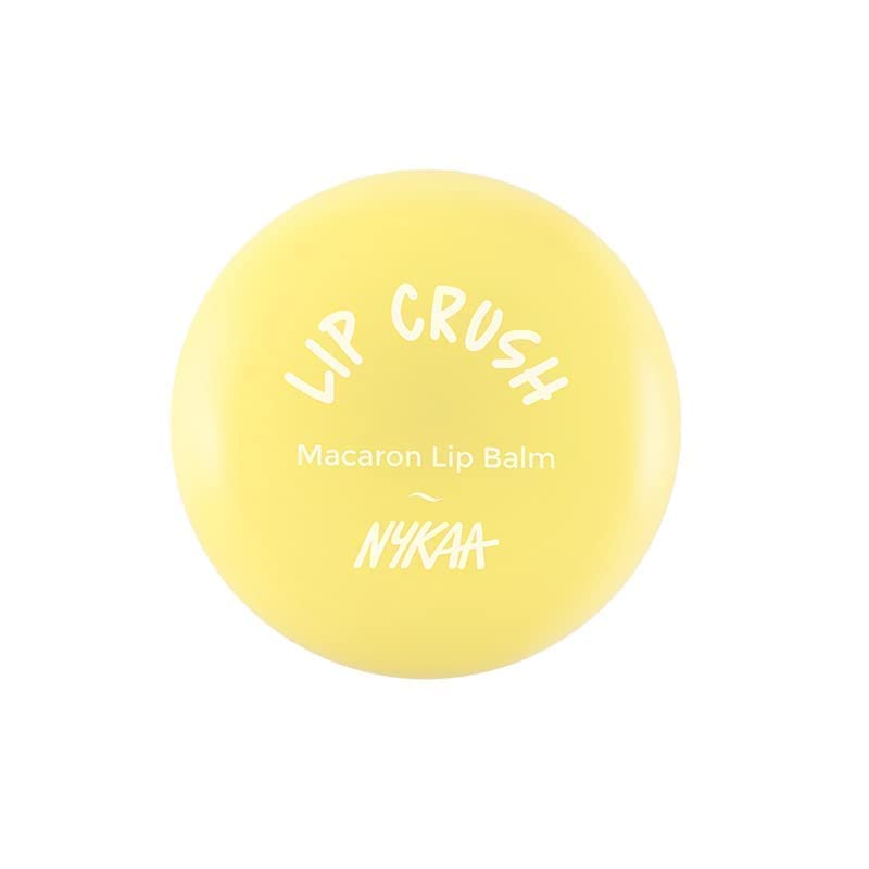 Nykaa Lip Crush Macaron Lip Balm-Lemon