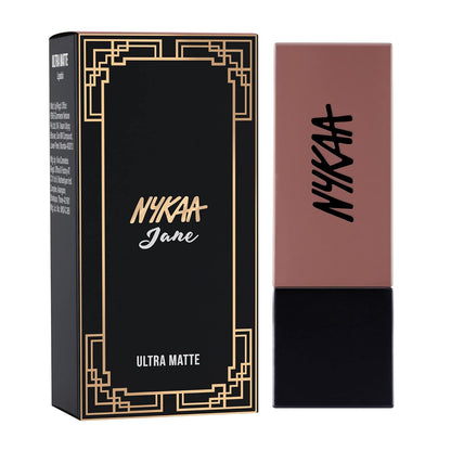 Nykaa Ultra Matte Lipstick, Matte Finish - Jane