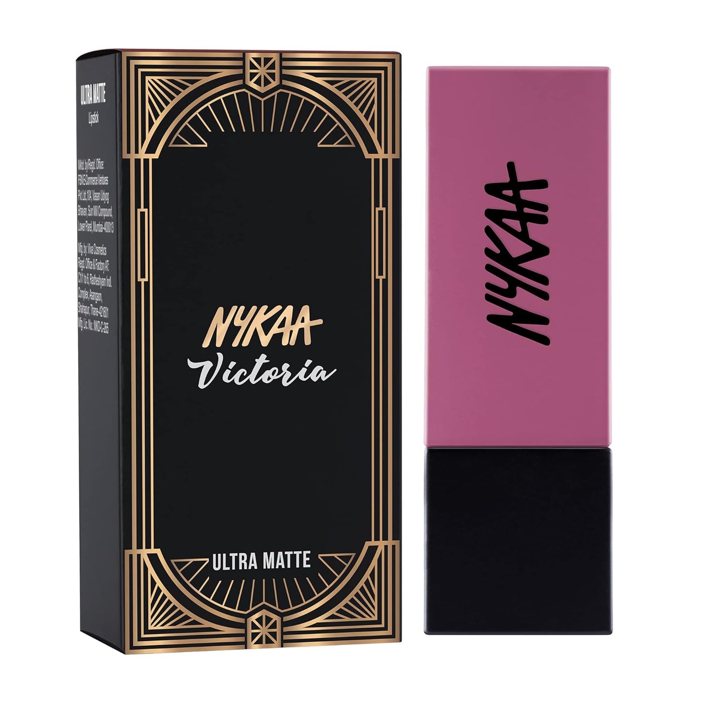 Nykaa Ultra Matte Lipstick, Matte Finish - Victoria