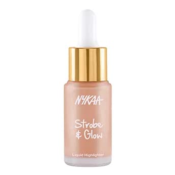 Nykaa Strobe & Glow Liquid Highlighter - Glazed Bronze(20ml)