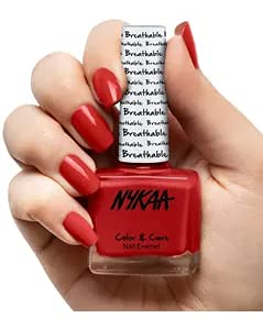 Nykaa Breathable Nail Enamel - Relax Rose (Minty Fresh)