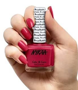 Nykaa Breathable Nail Enamel - Dreamy Dahlia