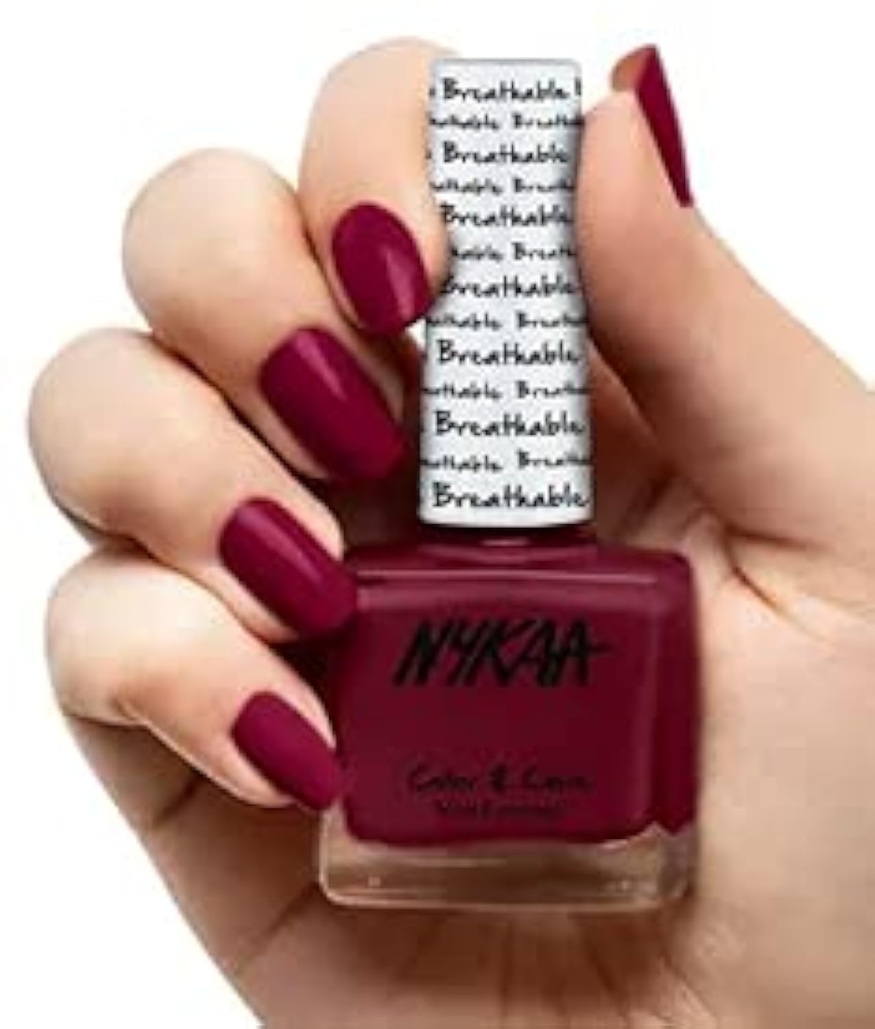 Nykaa Breathable Nail Enamel - Wine Unwind