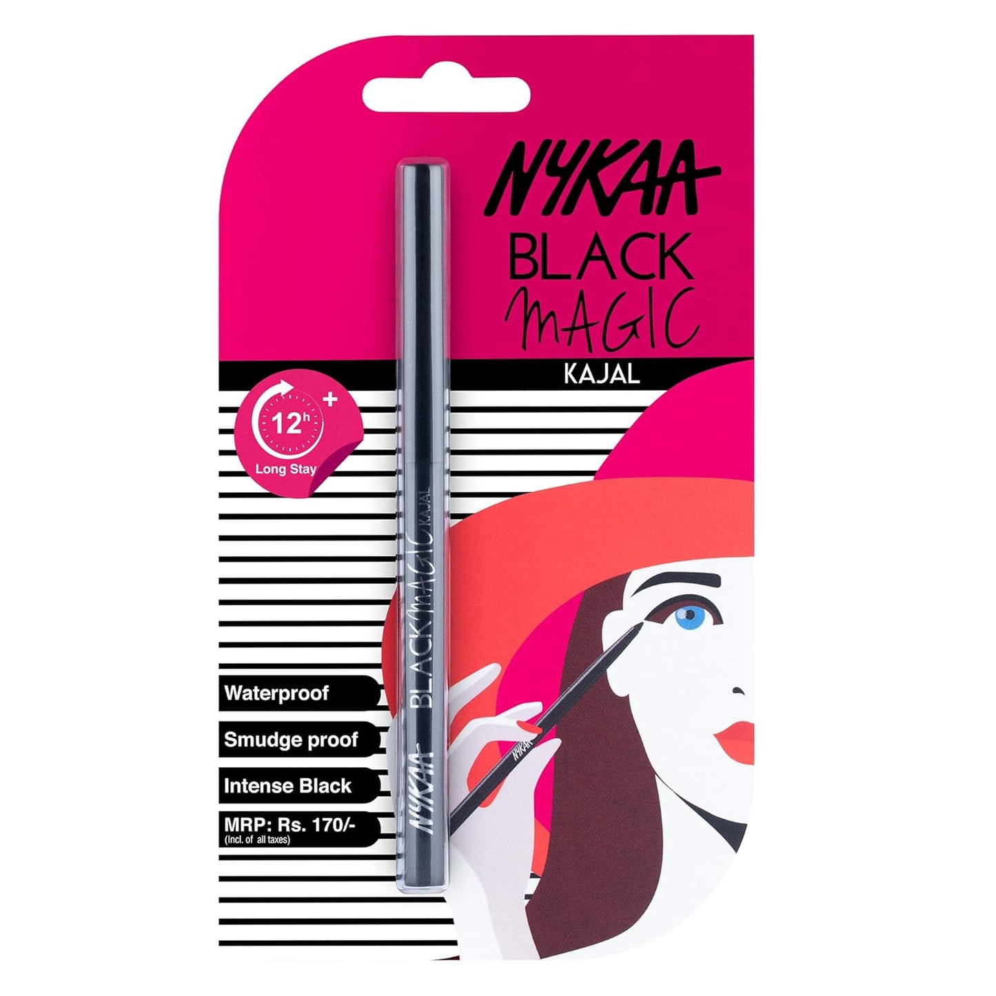 Nykaa Black Magic Kajal- Black