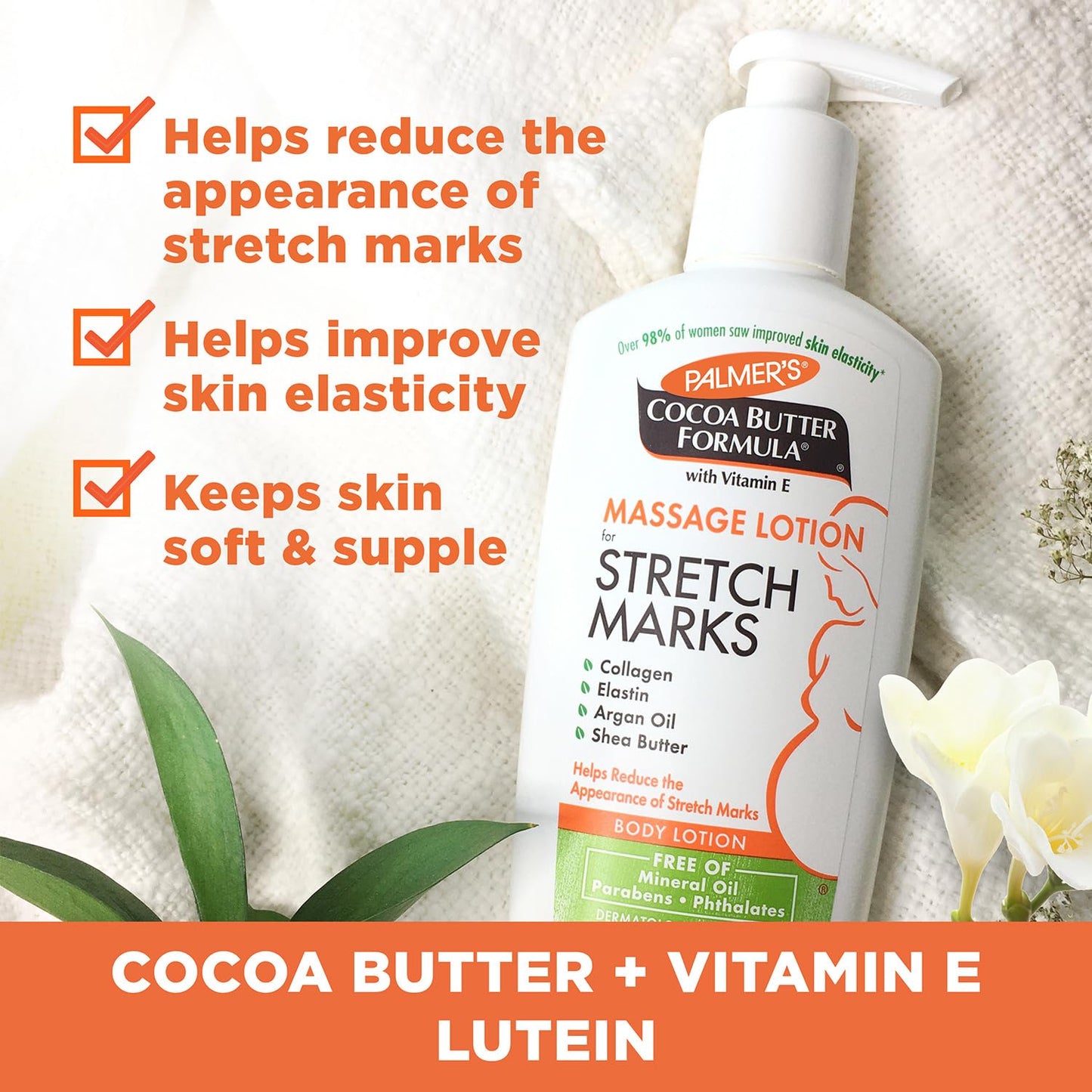 Palmer’s Cocoa Butter Massage Lotion for Stretch Marks, Keeps Skin Soft - 250ml