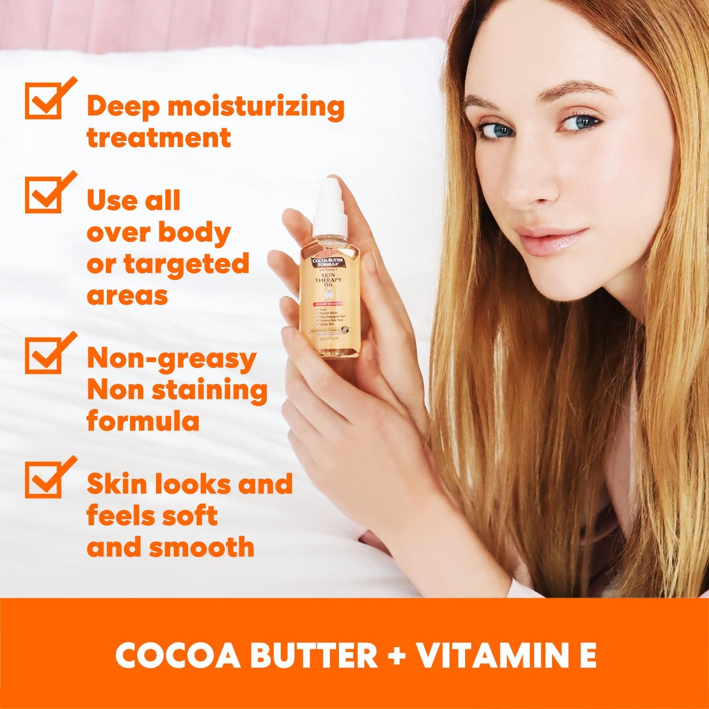 Palmer's Cocoa Butter Face Therapy Oil for Dark Spots & Ageing Skin, Rosehip Fragrance - 60ml