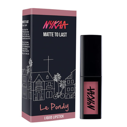 Nykaa Matte to Last Liquid Lipstick, Matte Finish, 5 ml - 15 Le