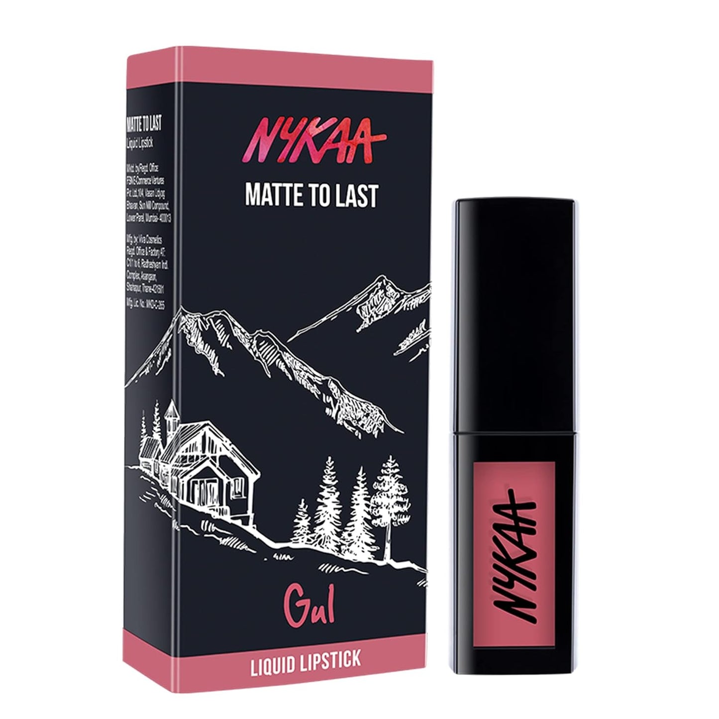 Nykaa Matte to Last Liquid Lipstick - 17 (Gul) 5 ml