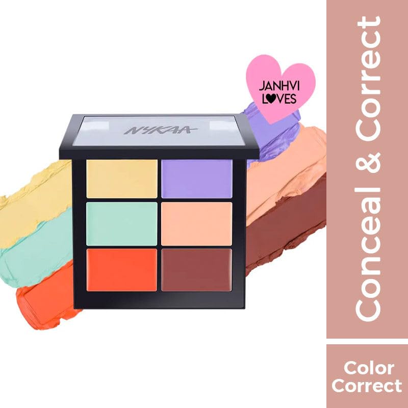 Nykaa Conceal and Palette Correct and Contour