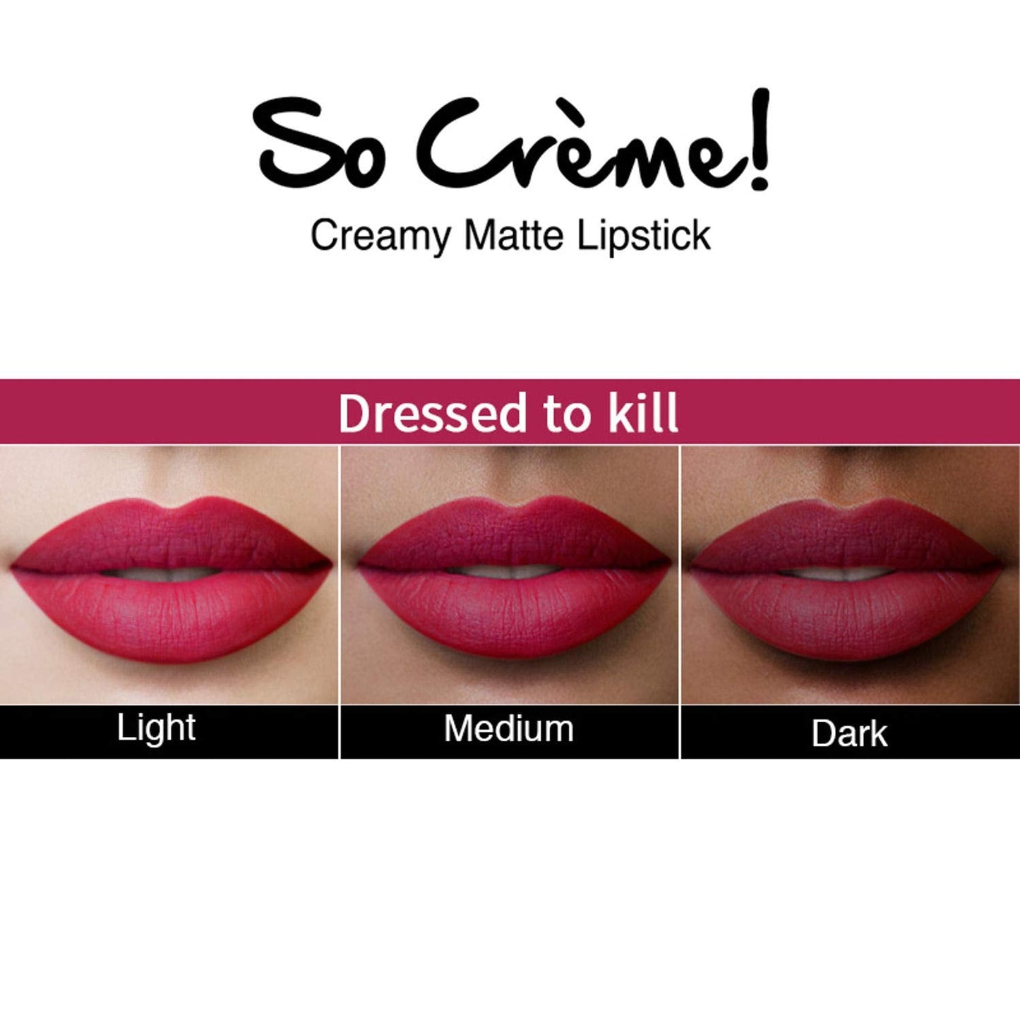 Nykaa So Creme! Creamy Matte Lipstick - Dressed to Kill