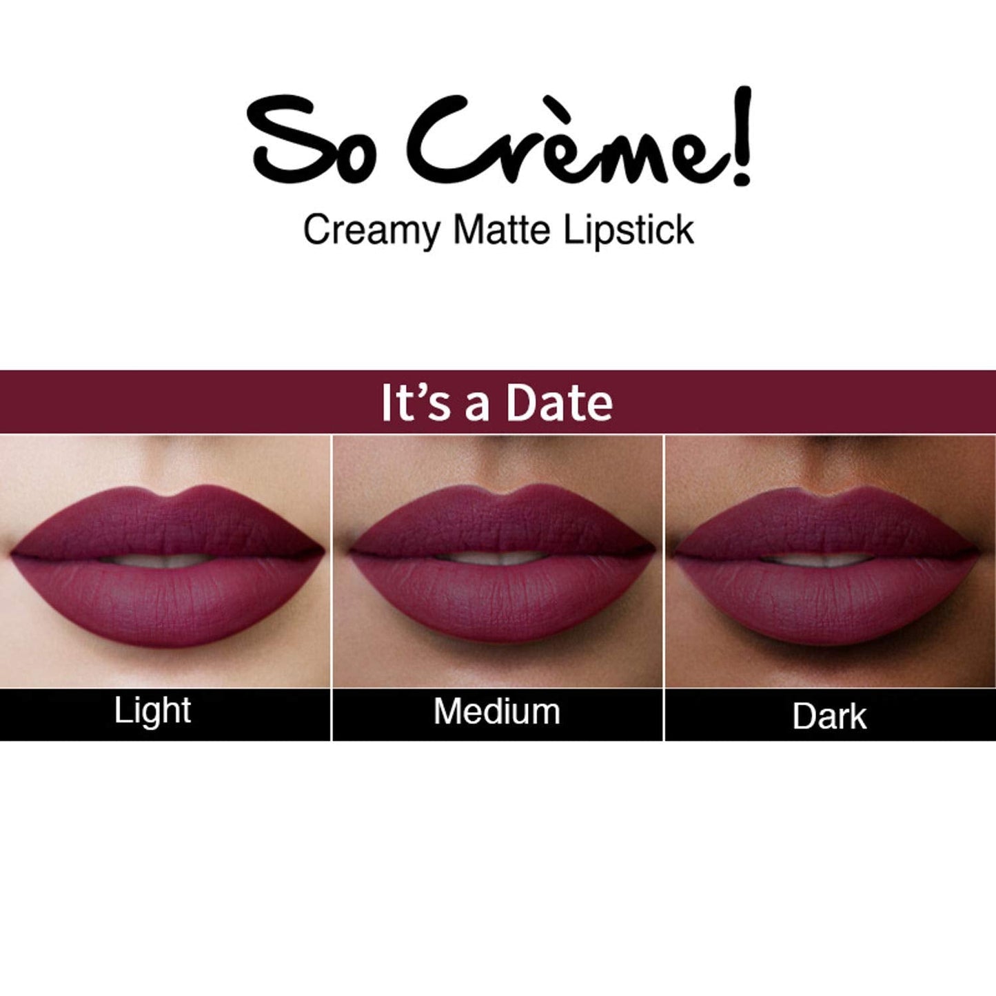 Nykaa So Creme! Creamy Matte Lipstick - It's a Date