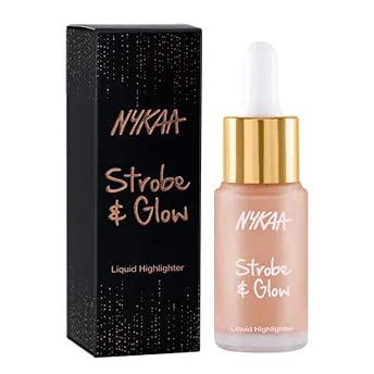 Nykaa Strobe & Glow Liquid Highlighter - Glazed Bronze(20ml)