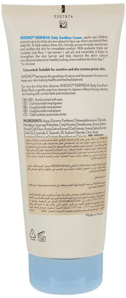 Aveeno Dermexa Emollient Cream 200ml