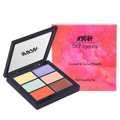 Nykaa Conceal and Palette Correct and Contour