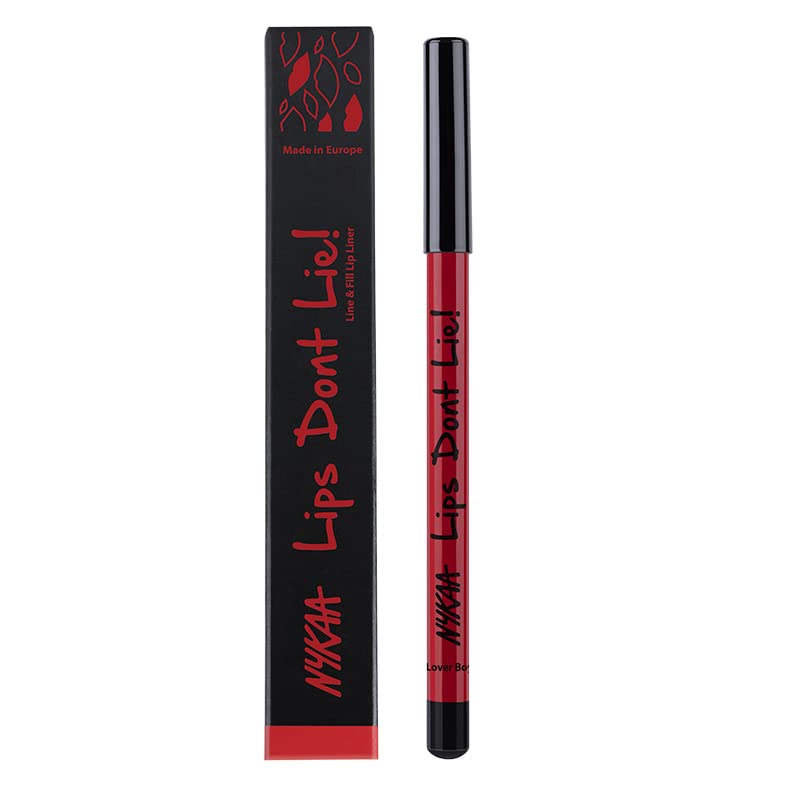 Nykaa Lips Dont Lie! Line and Fill Lip Liner, Matte Finish - LoverBoy 08