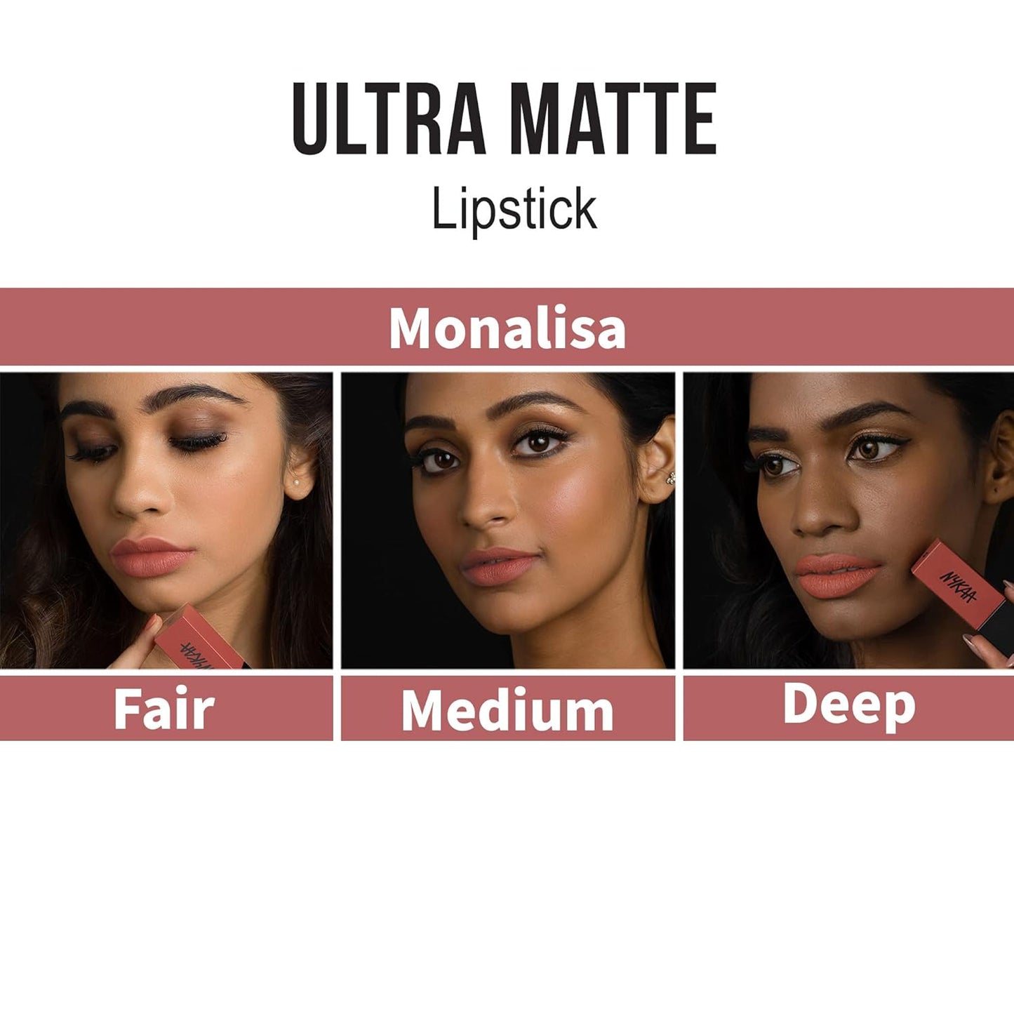 Nykaa Ultra Matte Lipstick, Matte Finish - Monalisa-09