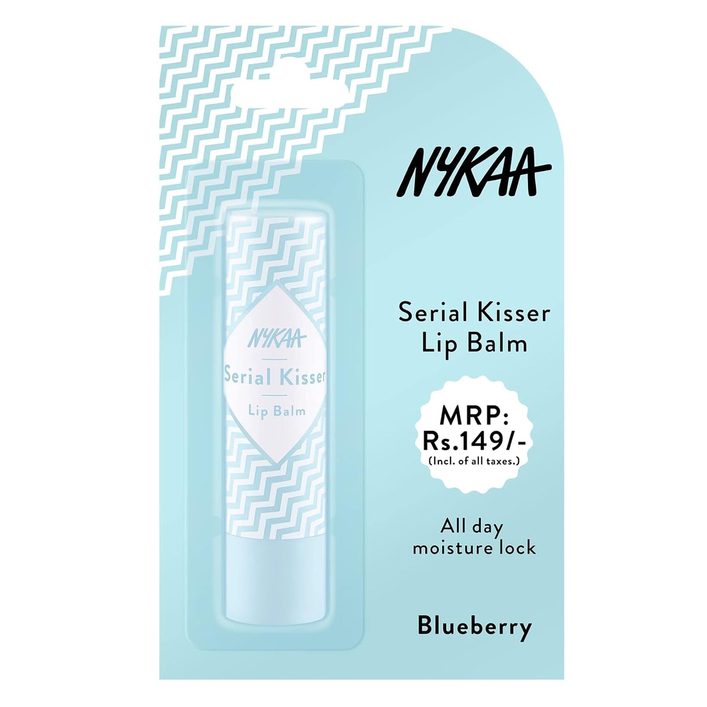 Nykaa Serial Kisser Lip Balm (Blueberry)