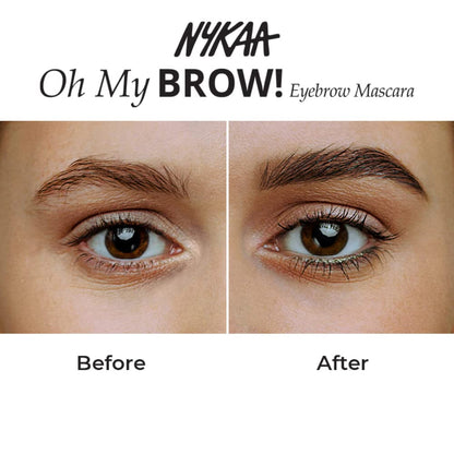 Nykaa Oh My Brow Eyebrow Mascara (Sirius Brown)