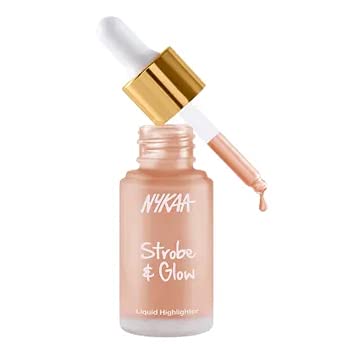 Nykaa Strobe & Glow Liquid Highlighter - Glazed Bronze(20ml)