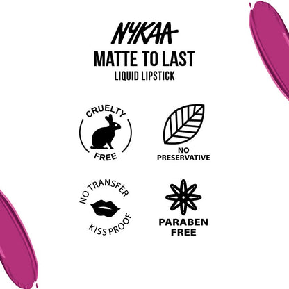 Nykaa Matte to Last! Lipstick, Matte Finish - Kaveri-20